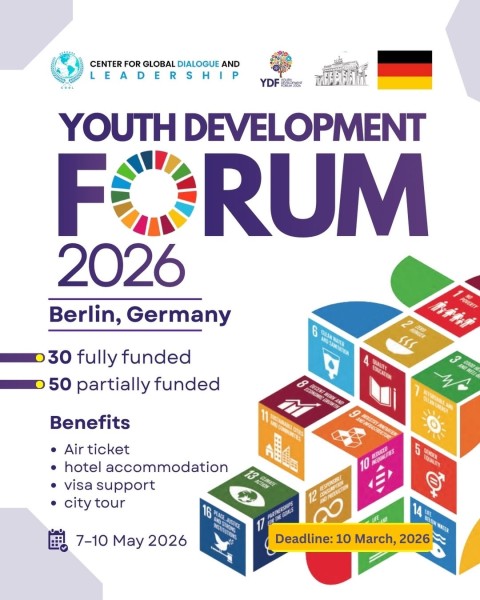 Молодежный форум по развитию 2026 в Берлине (YDF Germany)