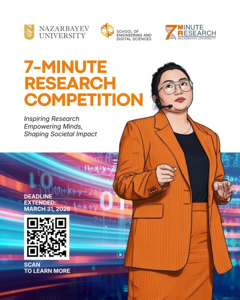 Конкурс «7-минутное исследование» (7MR) от Nazarbayev University