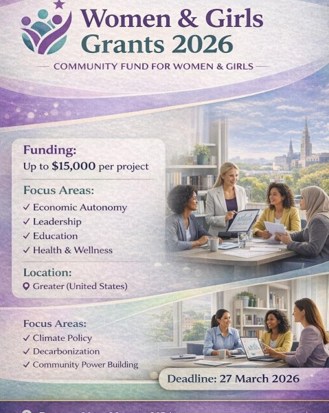 Программа грантов Women & Girls Grant Opportunity 2026