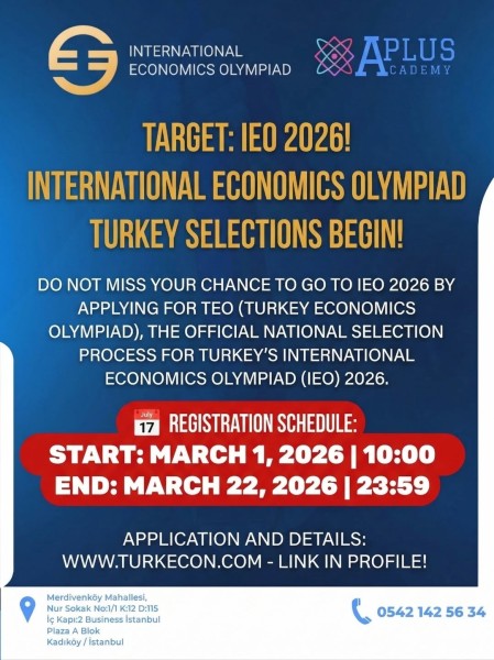 Отборочный этап Международной экономической олимпиады IEO в Турции