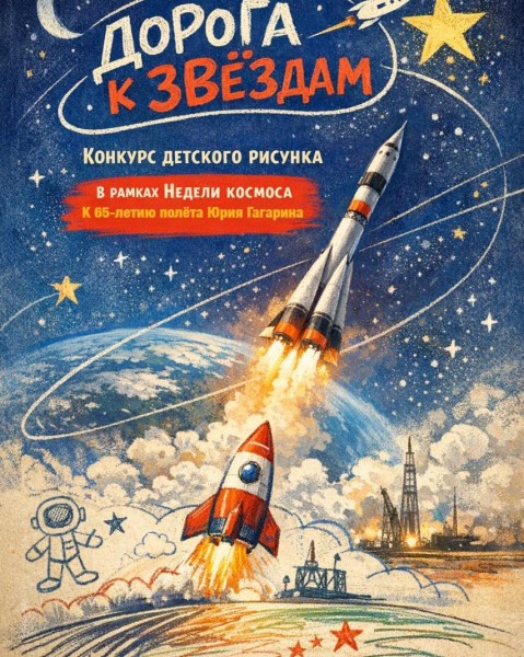 Конкурс детского рисунка «Дорога к звездам»