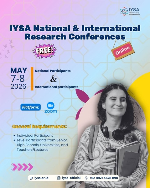 Национальные и Международные исследовательские конференции IYSA 2026 года IYSA | National & International Research Conferences 2026