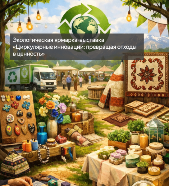 Экологическая ярмарка-выставка «Циркулярные инновации: превращая отходы в ценность»