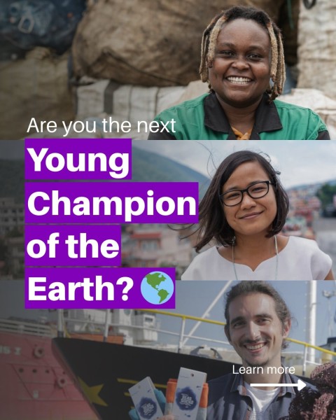 "Юные чемпионы Земли" Программа награждения экологических действий молодежи | Young Champions of the Earth