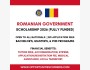 Программа стипендий ROMANIA Government Scholarship 2026 в Румынии