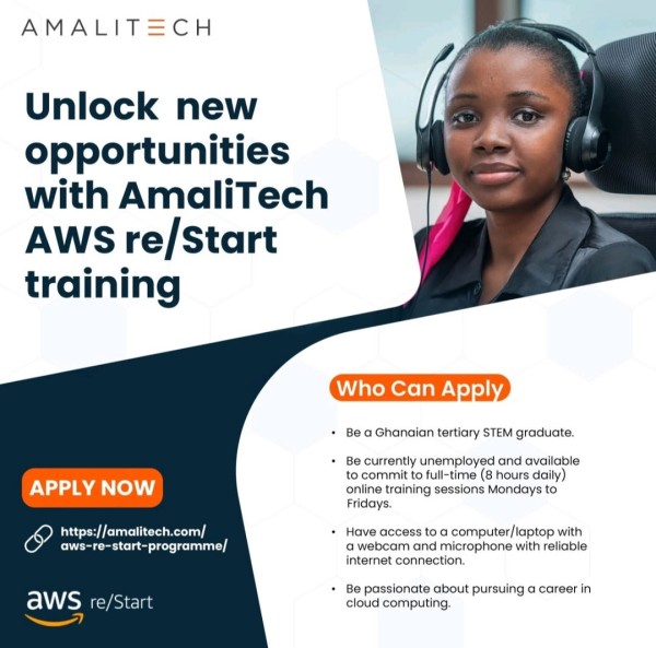 Программа AmaliTech AWS re/Start Programme 2026