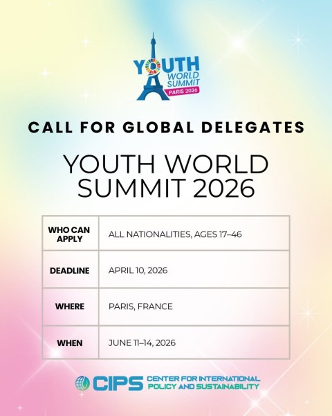 Программа Youth World Summit 2026 во Франции