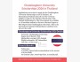 Программа стипендий Chulalongkorn University Scholarships 2026 в Тайланде