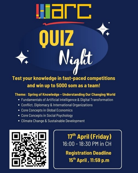 WARC Quiz Night: Вечер викторин в АУЦА