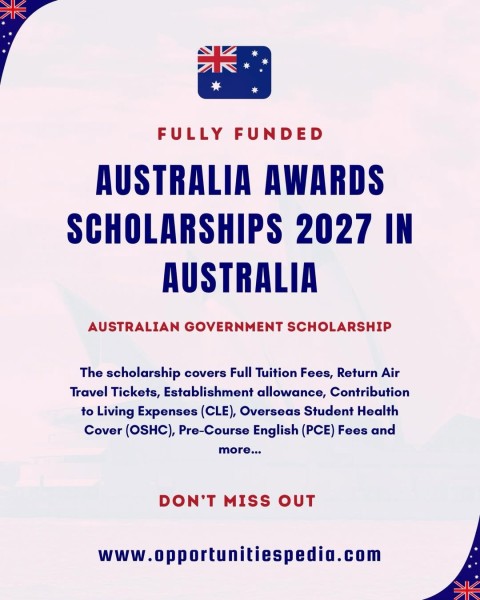 Программа стипендий Australia Awards Scholarships 2027 в Австралии