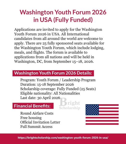 Молодежный форум Washington Youth Forum 2026 в США
