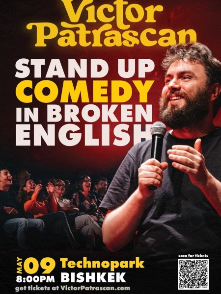 Stand Up: Victor Patrascan┃Бишкек 09.05.2026