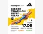 INDOOR TRIATHLON SERIES #4 | MIXED RELAY
