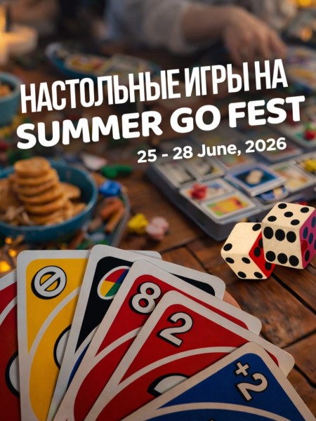Настольные игры на берегу Иссык-Куля Summer Go Fest 2026