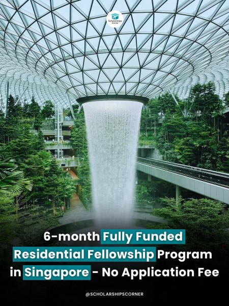 Программа Residential Fellowship 2026 в Сингапуре