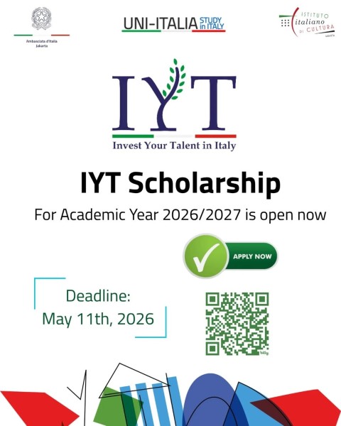 Программа стипендий IYT Scholarships 2026 в Италии