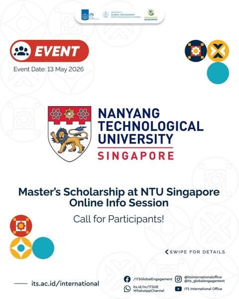 Инфосессия о Nanyang Technological University Master's Scholarships 2026