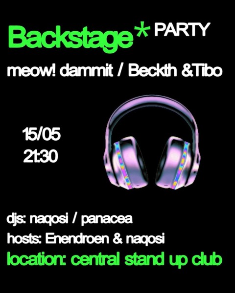 Backstage party в Алматы