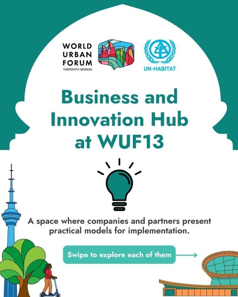 Бизнес и инновационный хаб WUF13 | Business & Innovation Hub WUF13 