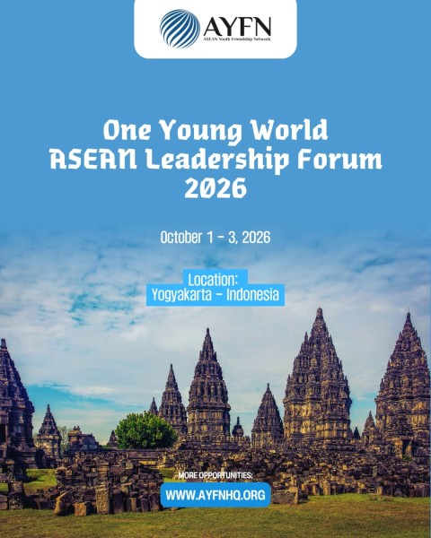 One Young World ASEAN Leadership Forum 2026 — молодежный форум лидеров и инноваторов ASEAN