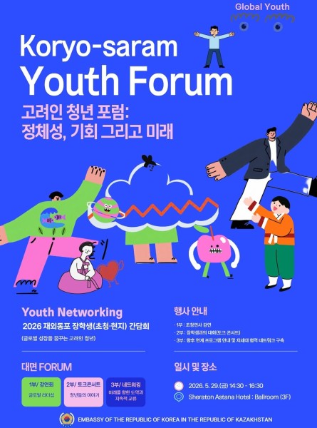 Молодёжный форум корё-сарам на тему «Koryo-saram Youth Forum: идентичность, возможности и будущее»