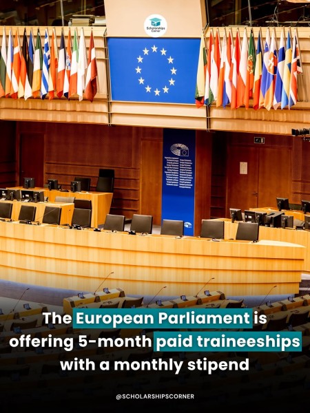 Программа Paid European Parliament Program 2026 в Европе