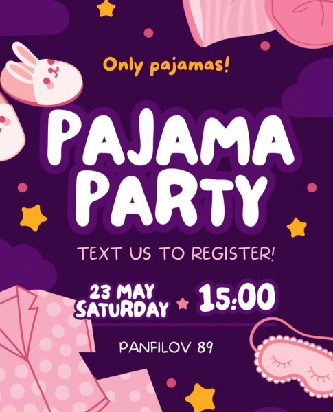 Пижамная вечеринка. Pajama Day в English Zone | Бишкек 23 мая 2026