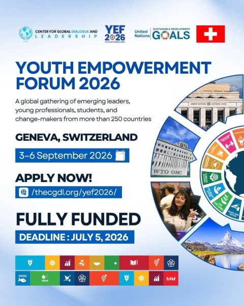Форум по расширению прав и возможностей молодежи (YEF) 2026 в Швейцарии | The Youth Empowerment Forum (YEF) 2026 in Switzerland