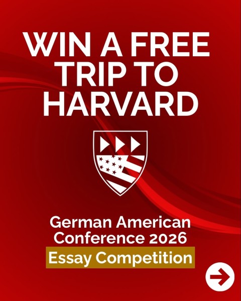 Программа German American Conference 2026 Essay Competition