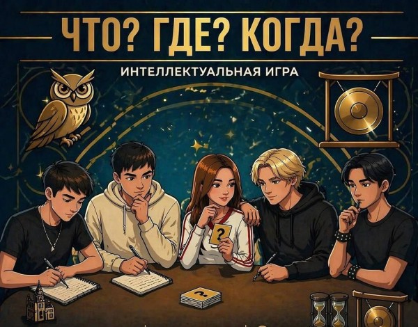 Интеллектуальная игра «Что? Где? Когда?» в КРСУ
