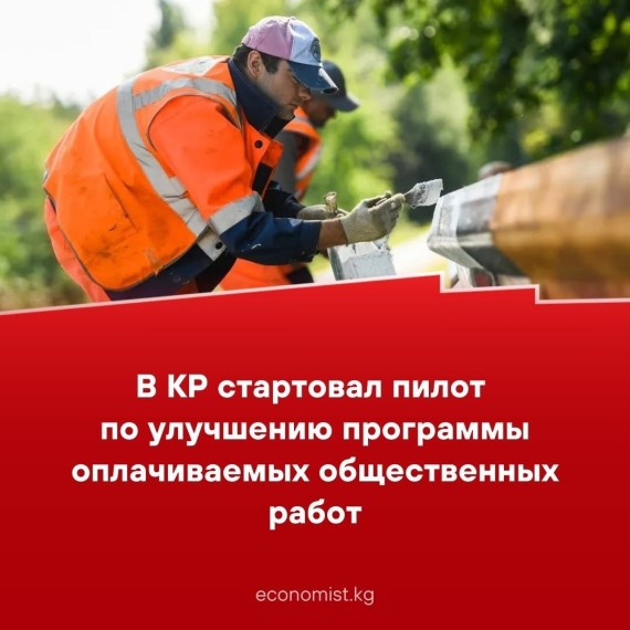 В КР стартовал пилот по улучшению программы оплачиваемых общественных работ