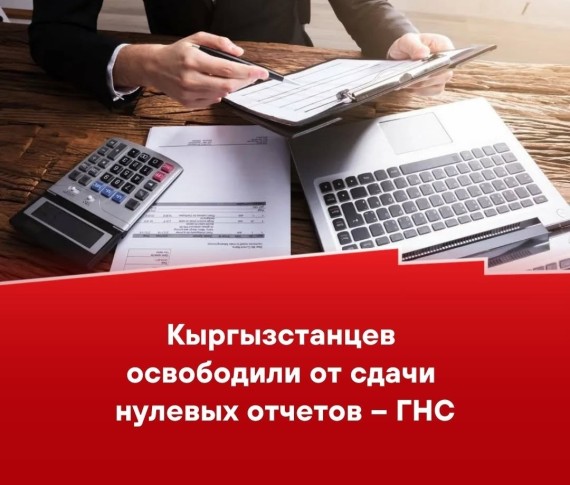 Кыргызстанцев освободили от сдачи нулевых отсчетов - ГНС