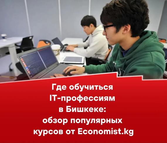 Где обучиться IT - профессиям в Бишкек: обзор популярных курсов от Economist.kg