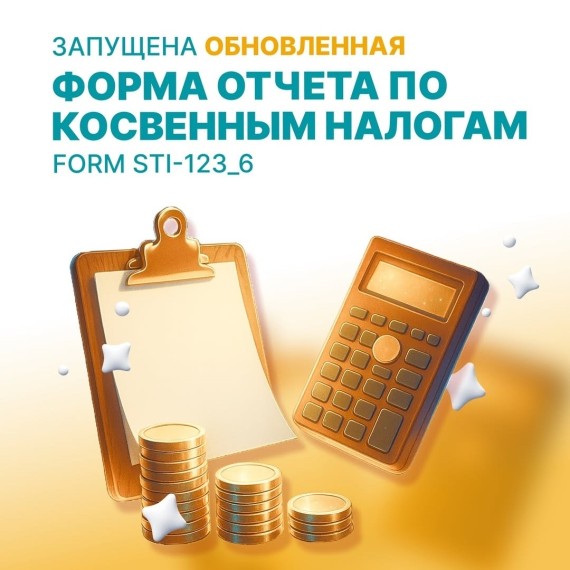 Государственная налоговая служба Кыргызской Республики внесла изменения в форму отчета по косвенным налогам FORM STI-123_6