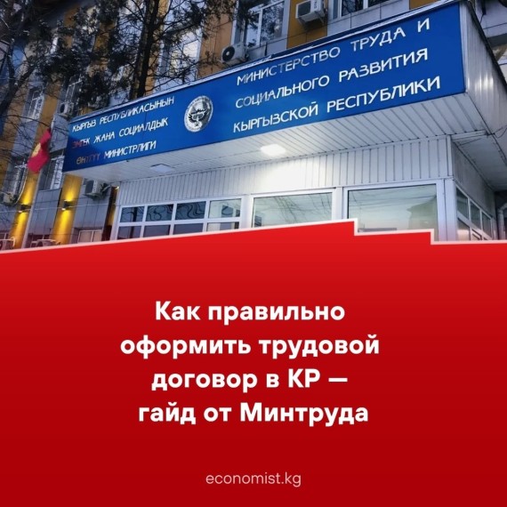 Как правильно оформить трудовой договор в КР — гайд от Минтруда