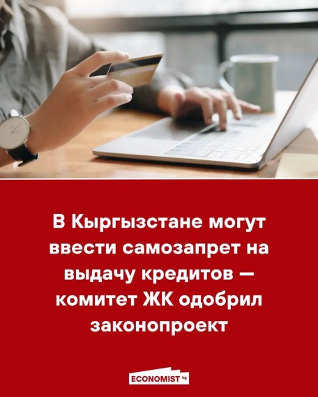 В Кыргызстане могут ввести самозапрет на выдачу кредитов ‒ комитет ЖК одобрил законопроект