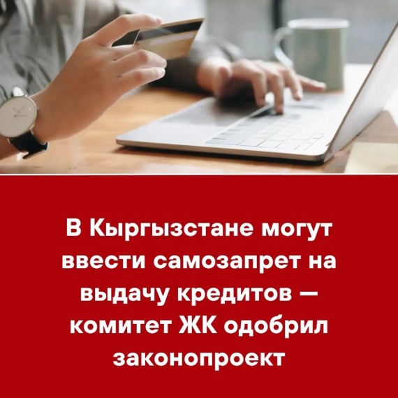 В Кыргызстане могут ввести самозапрет на выдачу кредитов ‒ комитет ЖК одобрил законопроект