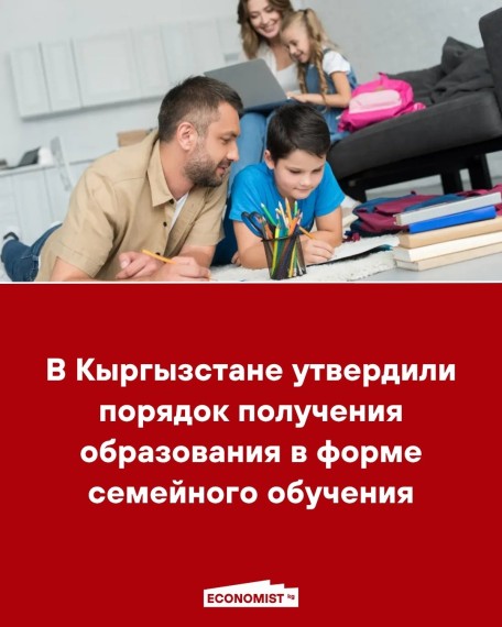 В Кыргызстане утвердили порядок получения образования в форме семейного обучения