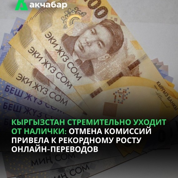 Кыргызстан стремительно уходит от налички: отмена комиссий привела к рекордному росту онлайн-переводов