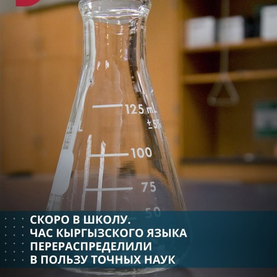 Скоро в школу. Час кыргызского языка перераспределили в пользу точных наук