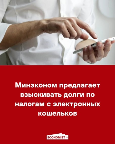 Минэконом предлагает взыскивать долги по налогам с электронных кошельков