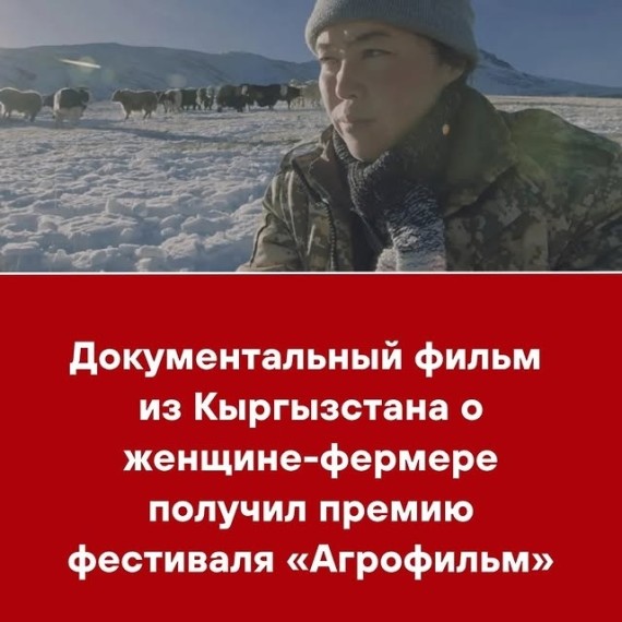 Документальный фильм из Кыргызстана о женщине-фермере получил премию фестиваля «Агрофильм»