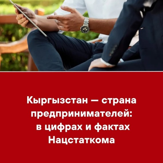 Кыргызстан ‒ страна предпринимателей: в цифрах и фактах Нацстаткома