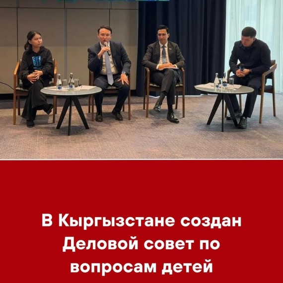 В Кыргызстане создан Деловой совет по вопросам детей