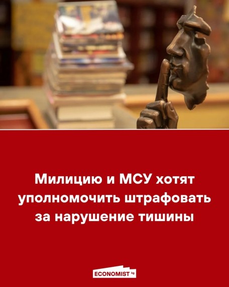 Милицию и МСУ хотят уполномочить штрафовать за нарушение тишины