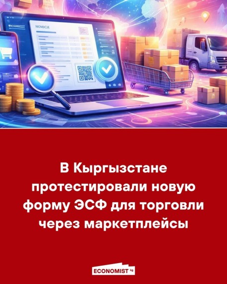 В Кыргызстане протестировали новую форму ЭСФ для торговли через маркетплейсы