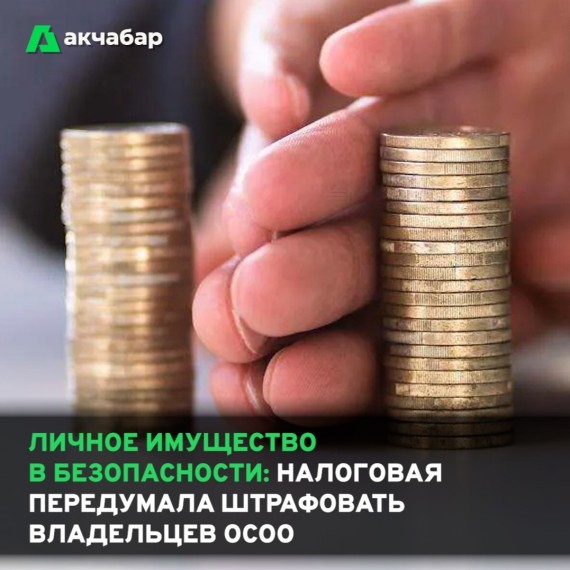 Личное имущество в безопасности: налоговая передумала штрафовать владельцев ОсОО