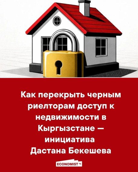 Как перекрыть черным риелторам доступ к недвижимости в Кыргызстане - инициатива Дастана Бекешева