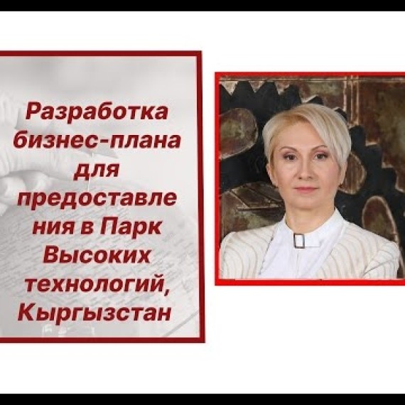 Разработка бизнес -плана для IT предпринимателей для подачи в Парк Высоких Технологий, Кыргызстан.