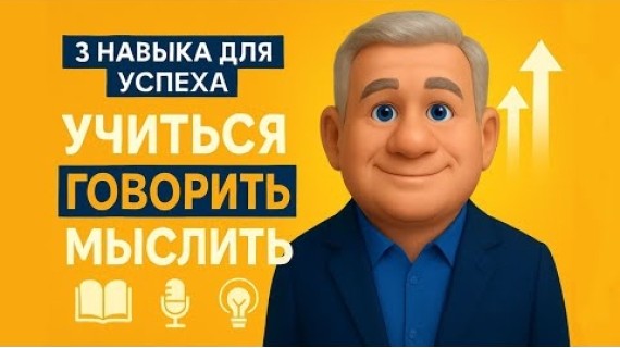 Три навыка, которые определят ваш успех: учиться, говорить, мыслить
